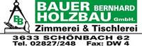 Logo Bauer Holzbau GmbH